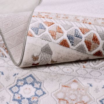 Crea Halı Victoria Özel Ebat Kesme Halı 1903 Ak