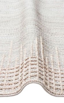 Eko Halı Cozy Modern Örgü Dokuma Halı – Hav ve Toz Vermez CZY01 Grey Beige