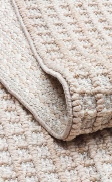 Eko Halı Cozy Modern Örgü Dokuma Halı – Hav ve Toz Vermez CZY01 Grey Beige