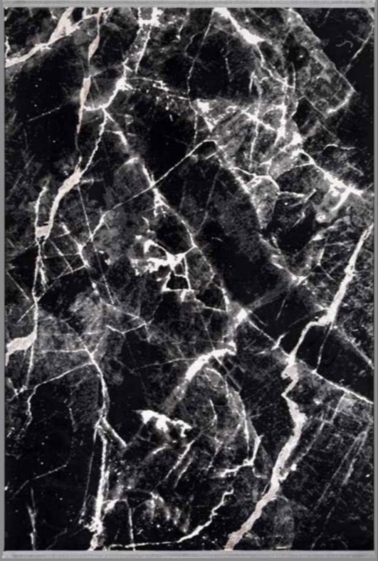 Flora Halı Ziynet 2465A Siyah