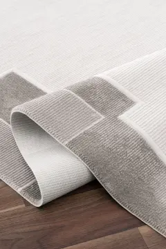 Koza Halı Sedef A3590B Gri