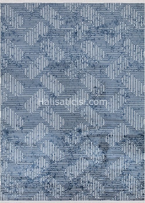 Atlantik Halı London B1004A-LACİVERT 100X200