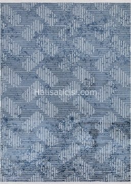 Atlantik Halı London B1004A-LACİVERT 100X200
