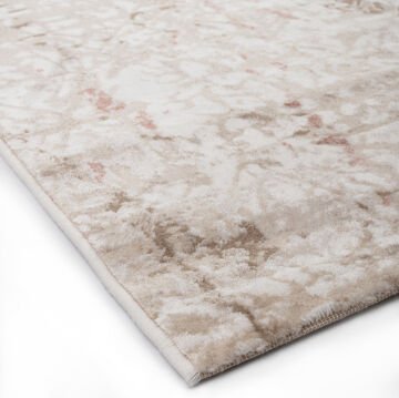Bahariye Halı Vega Özel Ebat B678 Beyaz-Gri 100 cm