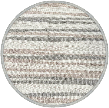 Woolen Disney Anti Alerjik Daire Bukle Halı 8001 KREM