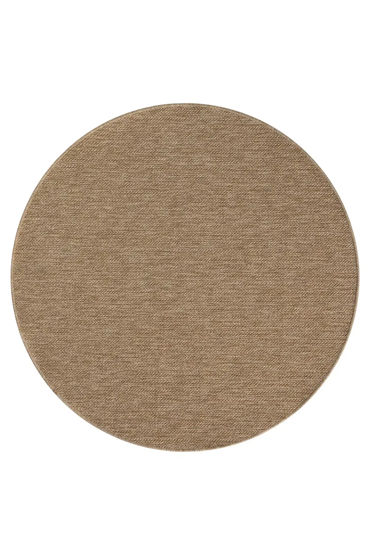 Seyran Halı İndia Hasır Görünümlü Daire Halı 670 Bej