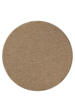 Seyran Halı İndia Hasır Görünümlü Daire Halı 670 Bej