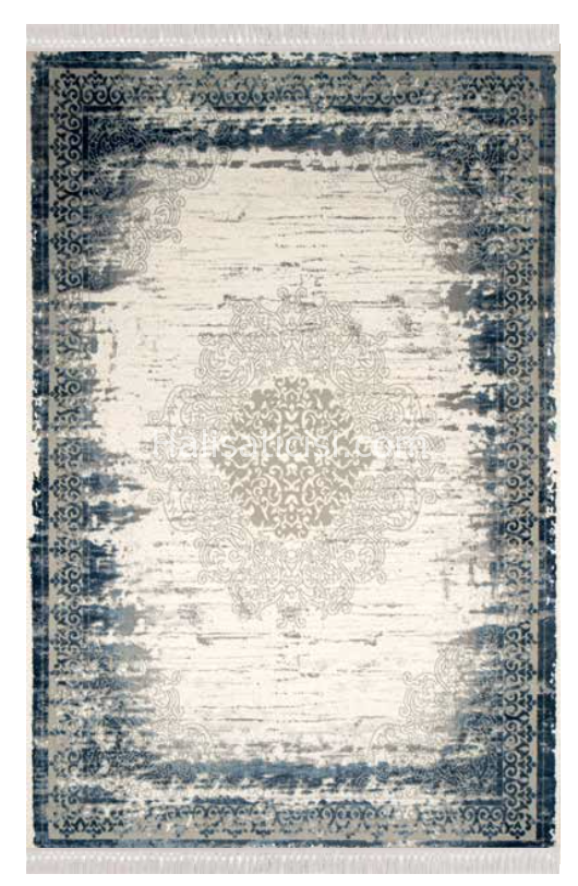 Toprak Halı Carpe Diem 6527 Mavi 100X200