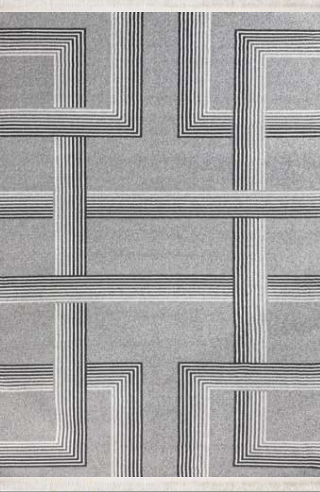 Nexus Luxury Carpet Polo Modern Halı 677 Gri