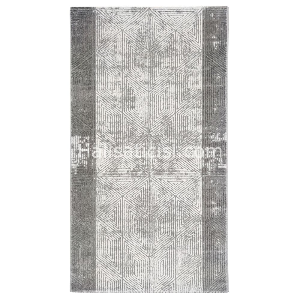 Melidia Halı Stil Özel Ebat 0167A-GRİ 100 cm