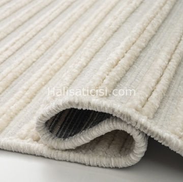 Lena Kabartmalı Kilim C391 KREM KREM