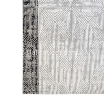 Melidia Halı Stil Özel Ebat 0167A-SİYA