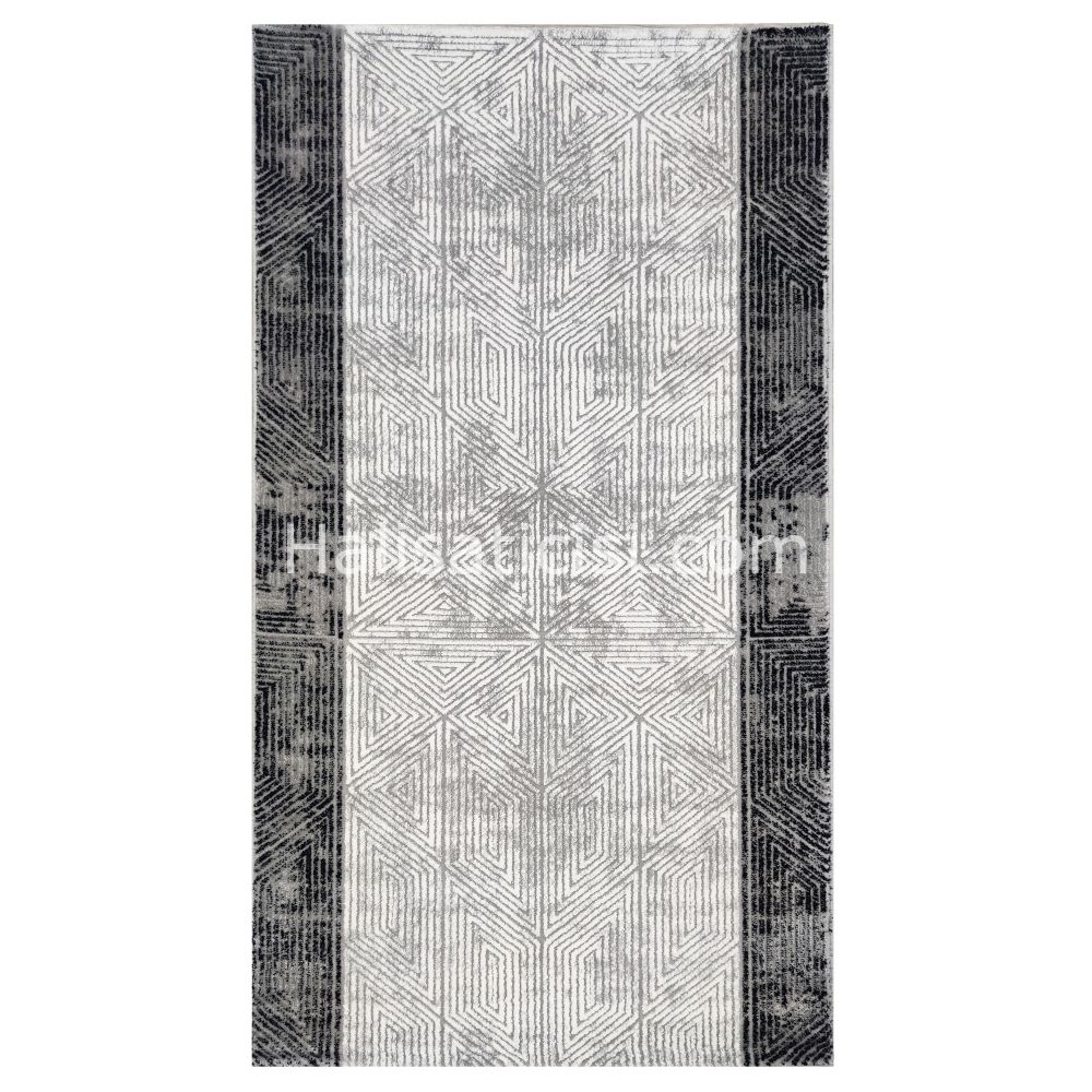 Melidia Halı Stil Özel Ebat 0167A-SİYA 100 cm