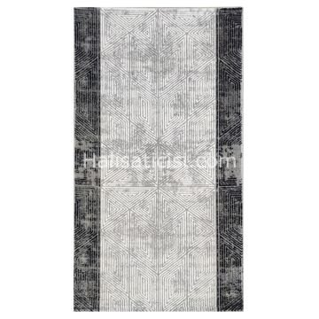 Melidia Halı Stil Özel Ebat 0167A-SİYA 100 cm