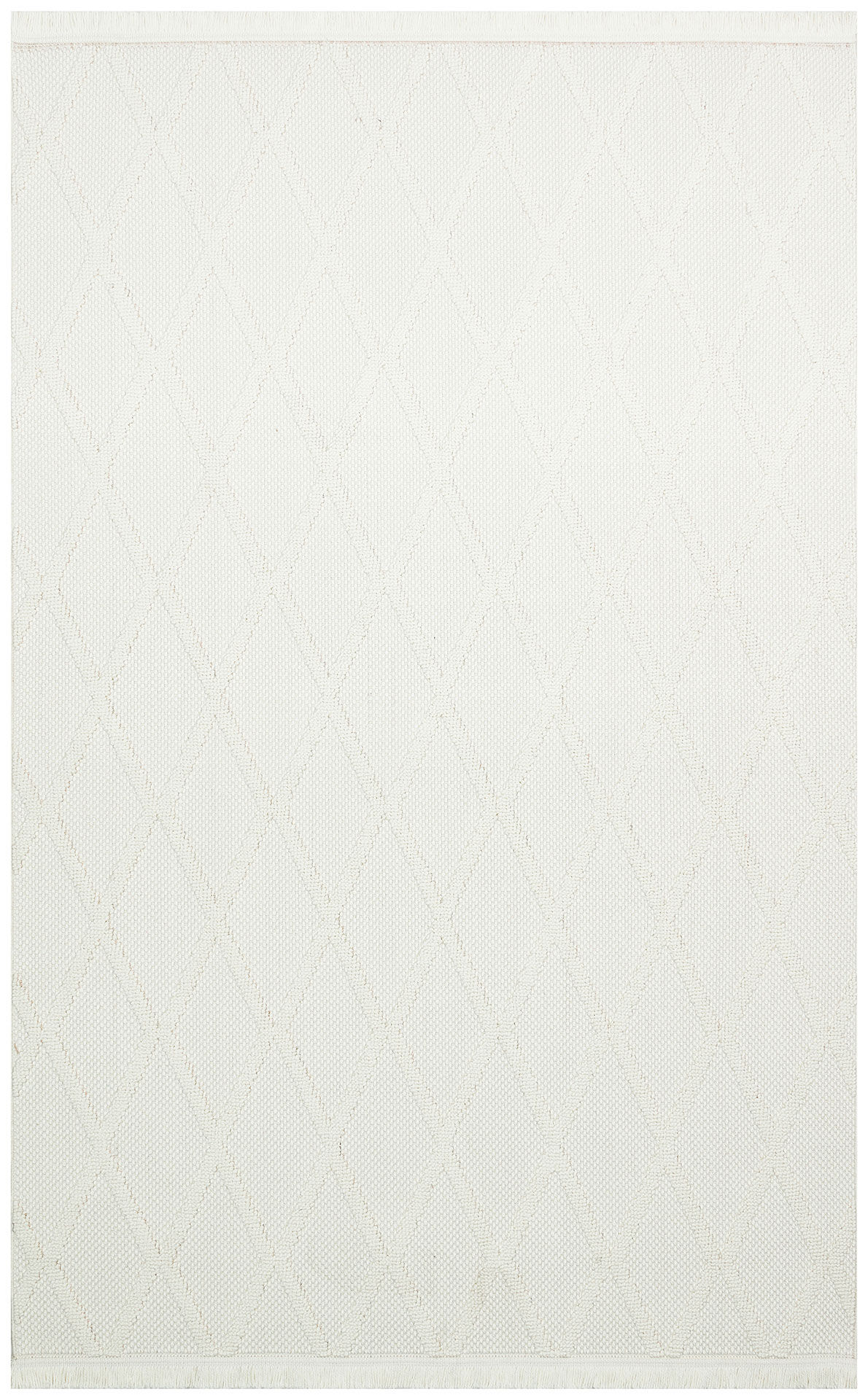 Eko Halı Cozy Modern Örgü Dokuma Halı – Hav ve Toz Vermez CZY 04 Cream