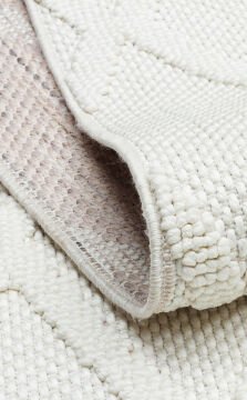 Eko Halı Cozy Modern Örgü Dokuma Halı – Hav ve Toz Vermez CZY 04 Cream