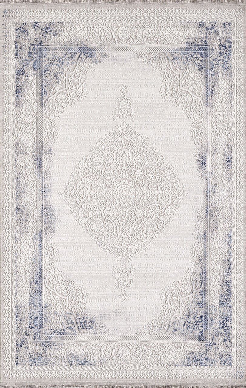 Artemis Dior DIOR  02517A Mavi Krem Halı 100X200