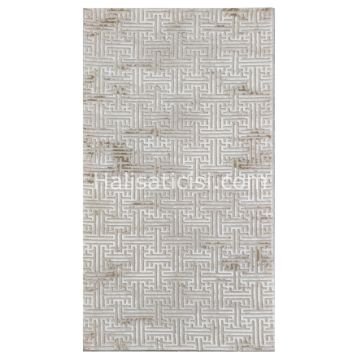 Melidia Halı Stil Özel Ebat 168A-BEJ 100 cm