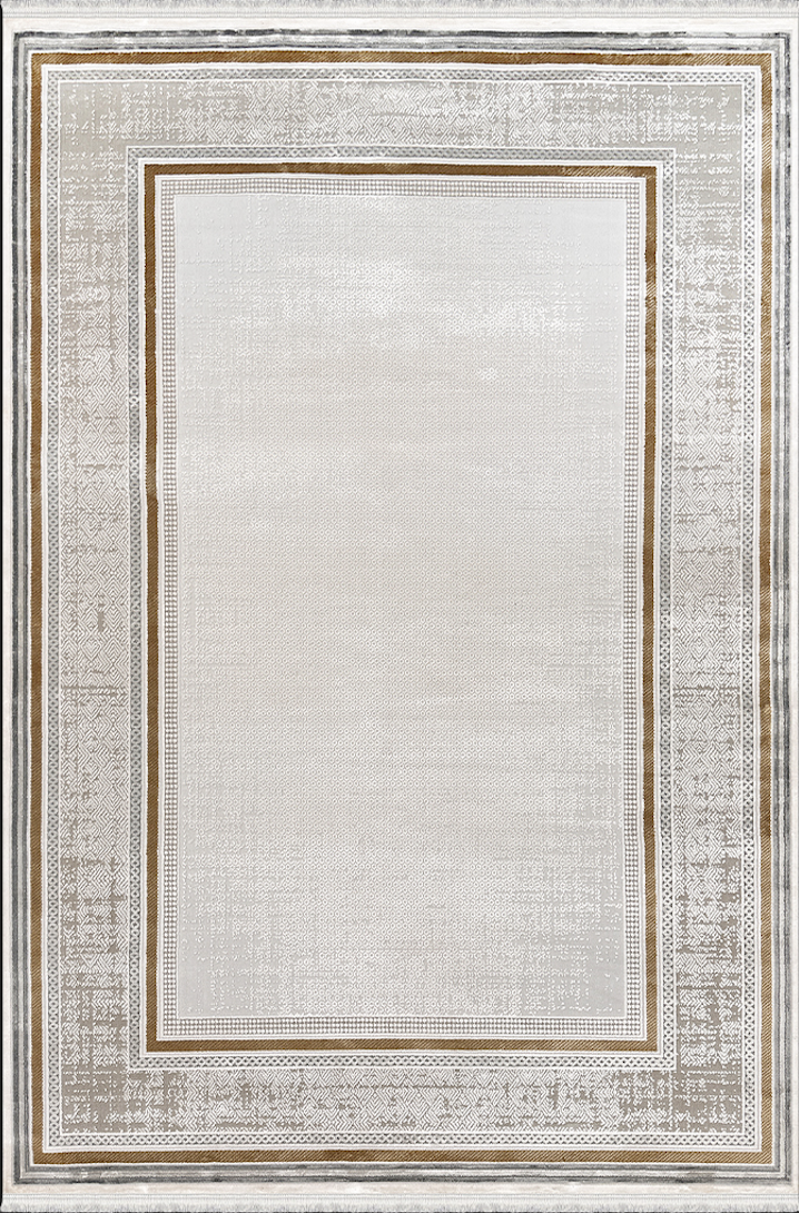 Woolen Halı Valentin Viscon Akrilik Halı 6258 GOLD