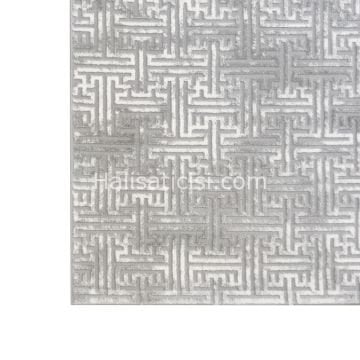 Melidia Halı Stil Özel Ebat 0168A-GRİ