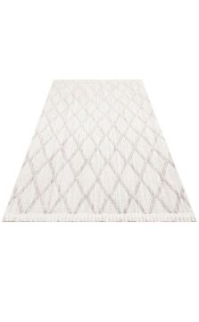 Eko Halı Cozy Modern Örgü Dokuma Halı – Hav ve Toz Vermez CZY 04 Grey