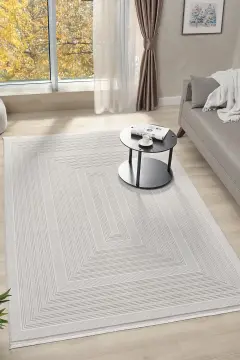 Seyran Halı Zen Akrilik Halı 7005 Kemik