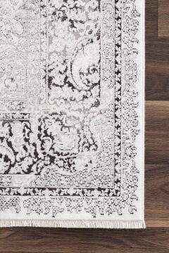 Koza Halı Şimal Klasik Salon Halısı A3545A Gri