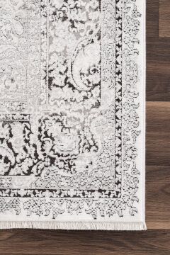 Koza Halı Şimal Klasik Salon Halısı A3545A Gri