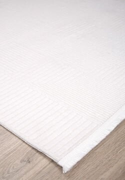 Bahariye Halı CR03 BEYAZ