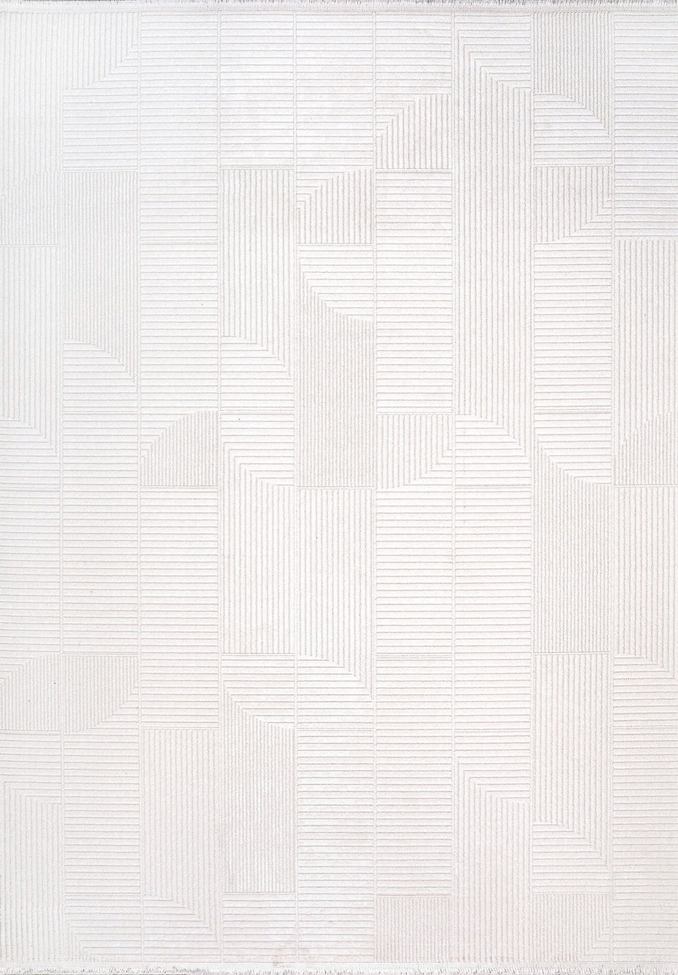 Bahariye Halı CR03 BEYAZ