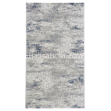 Melidia Halı Stil Özel Ebat 0168A-MAVİ 100 cm