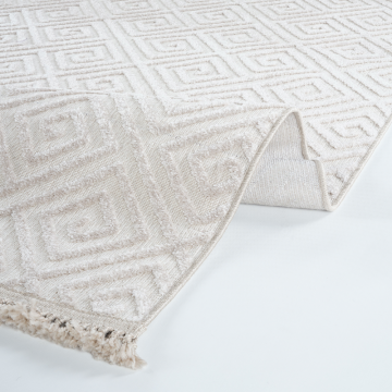 Apex Halı Anemon Özel Ebat Kesim Halı 6812 Krem