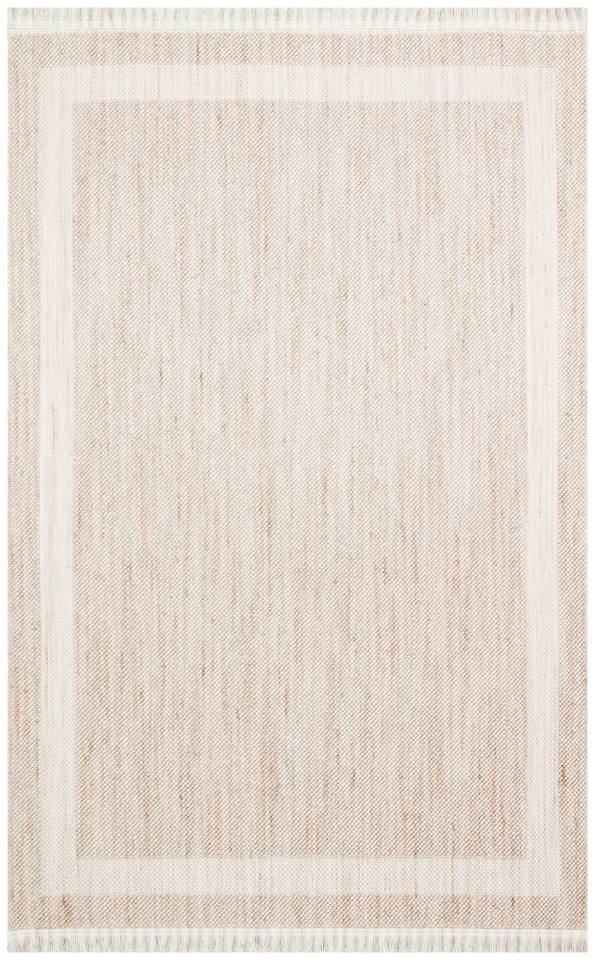 Eko Halı Cozy Modern Örgü Dokuma Halı – Hav ve Toz Vermez CZY 05 Beige