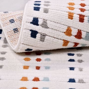 Crea Halı Rey Özel Ebat Kesme Halı 1802 Ak