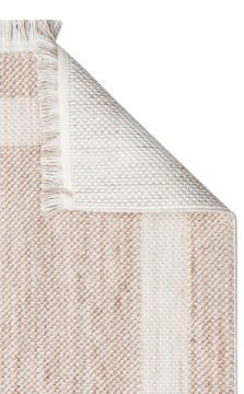 Eko Halı Cozy Modern Örgü Dokuma Halı – Hav ve Toz Vermez CZY 05 Beige