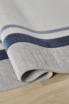 Seyran Halı Zen Akrilik Halı 7001 Mavi