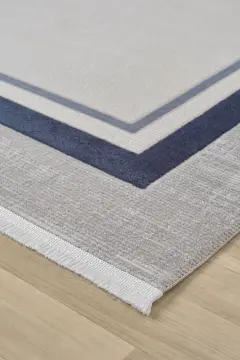 Seyran Halı Zen Akrilik Halı 7001 Mavi