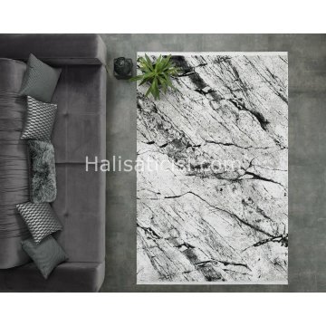 Gümüşsuyu Halı Black&Brown 11303 Gri