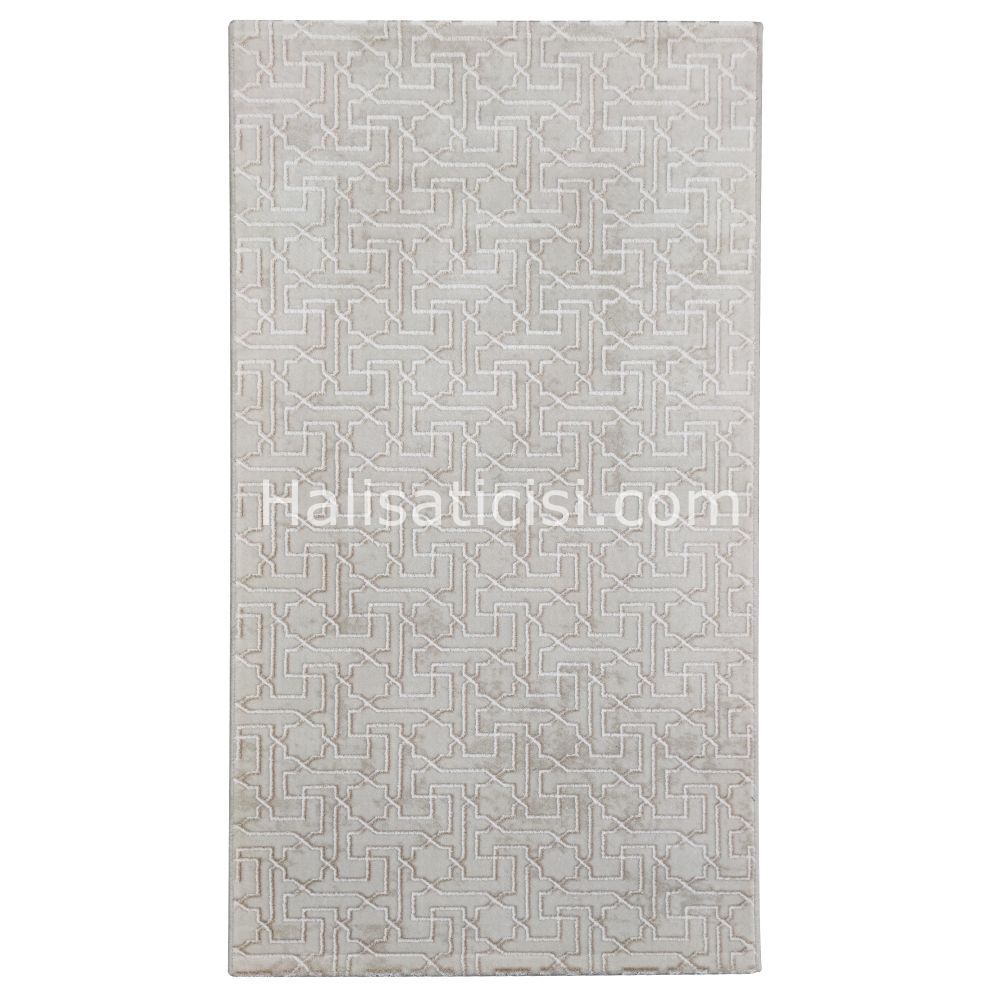 Melidia Halı Stil Özel Ebat 0169A-BEJ 100 cm