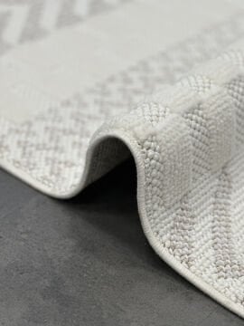 Woolen Halı Venis Bukle Halı 8802 BEJ