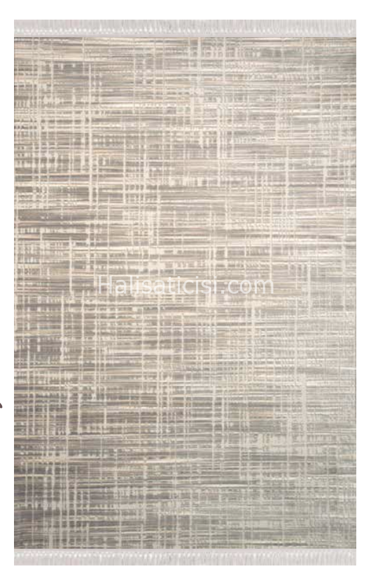 Toprak Halı Carpe Diem 6593 Gri 100X200
