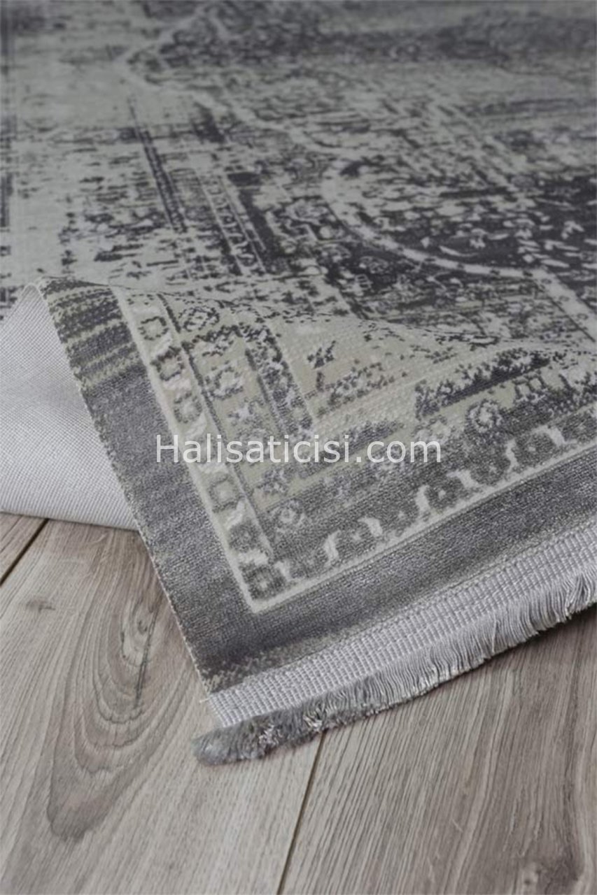 Koyunlu Halı İpek KI 012 Gri 100X200