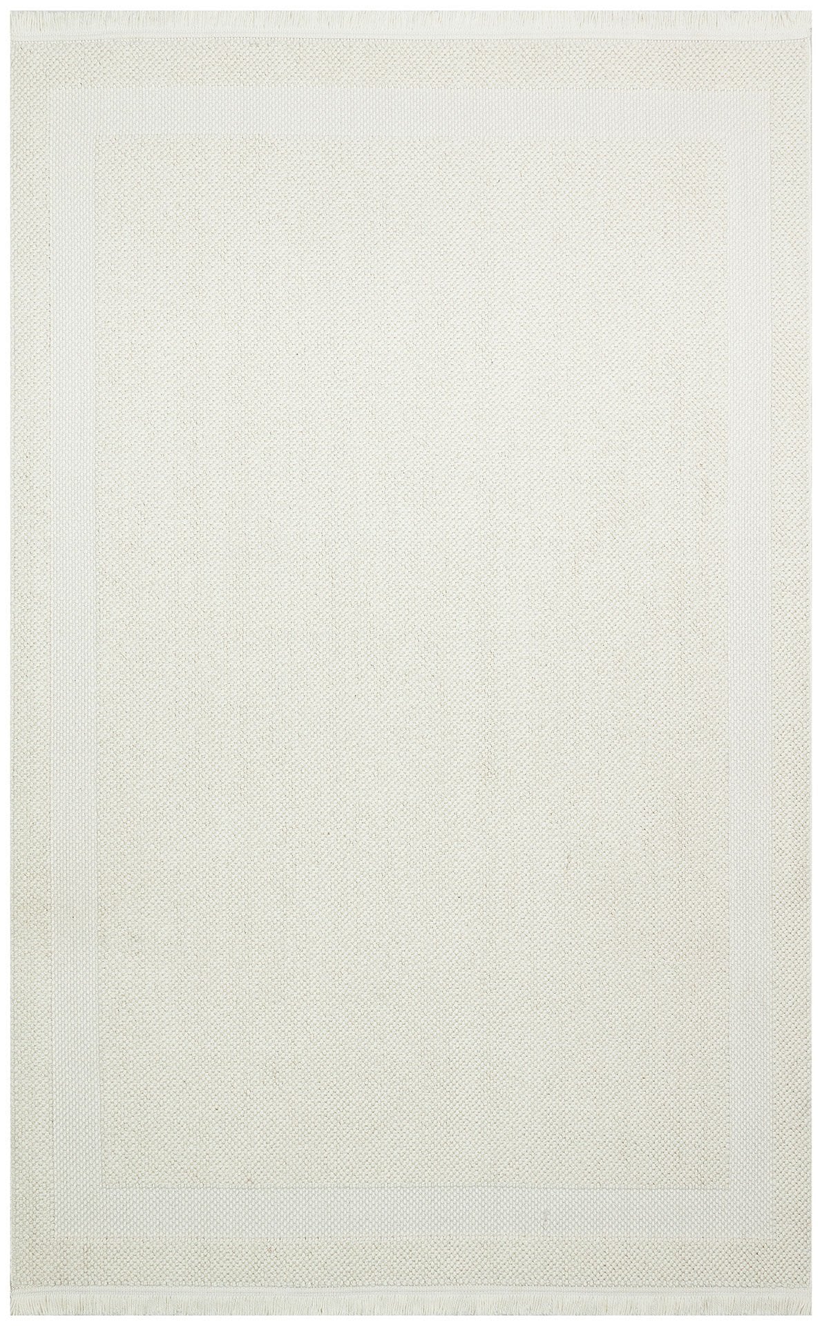 Eko Halı Cozy Modern Örgü Dokuma Halı – Hav ve Toz Vermez CZY 05 Cream