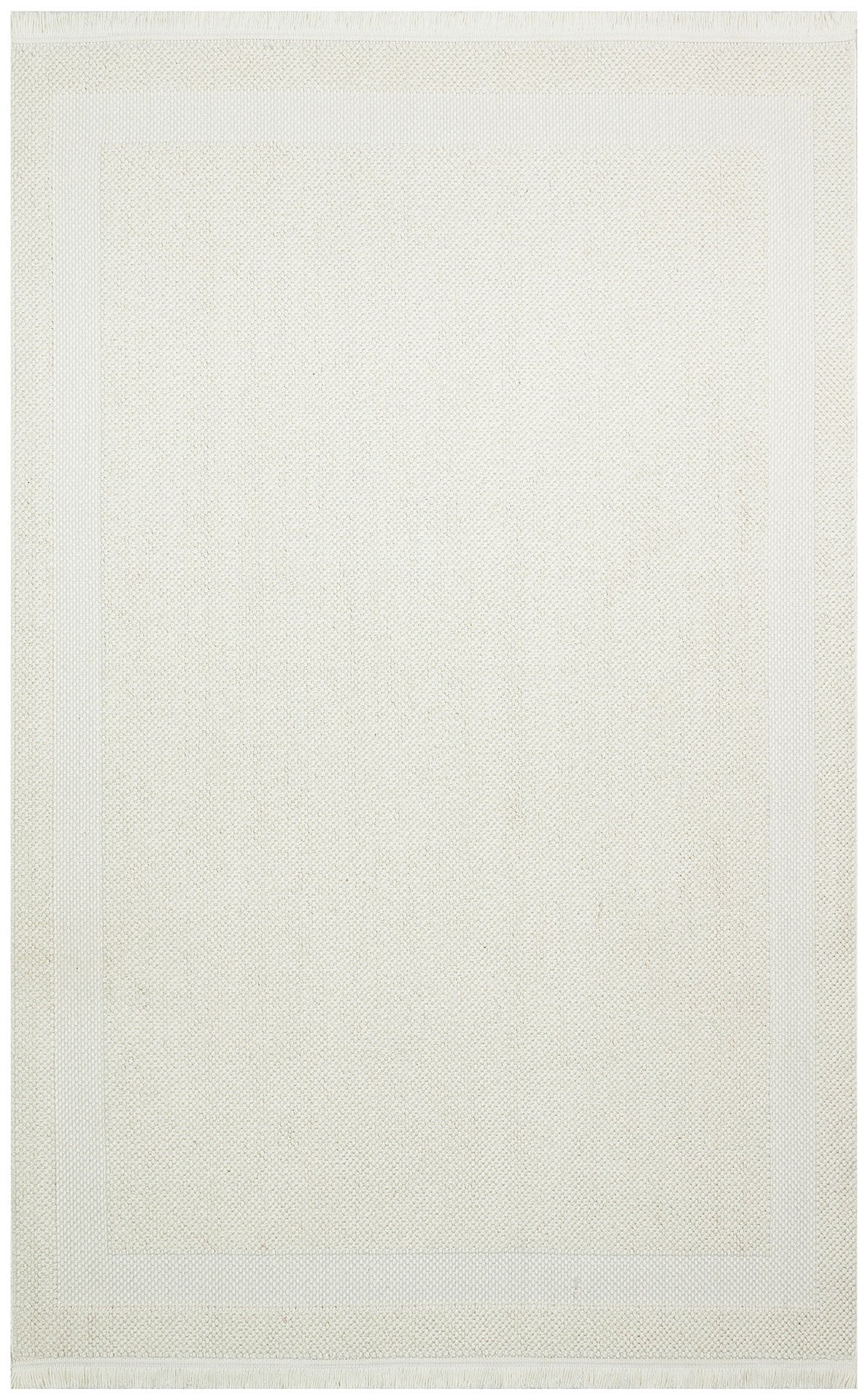Eko Halı Cozy Modern Örgü Dokuma Halı – Hav ve Toz Vermez CZY 05 Cream