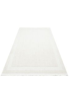 Eko Halı Cozy Modern Örgü Dokuma Halı – Hav ve Toz Vermez CZY 05 Cream