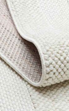 Eko Halı Cozy Modern Örgü Dokuma Halı – Hav ve Toz Vermez CZY 05 Cream