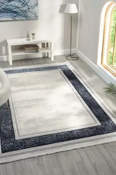 Seyran Halı Zen Akrilik Halı 7006 Mavi