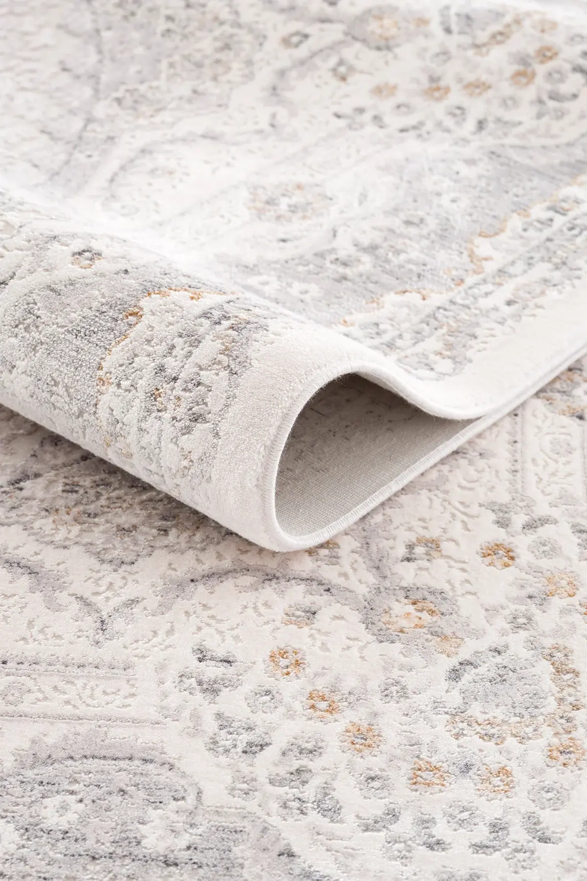 Koza Halı Şimal Klasik Salon Halısı A3546A Gri