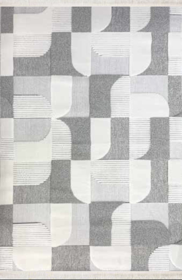 Nexus Luxury Carpet Polo Modern Halı 681 Gri