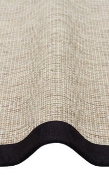 Eko Halı Ventura Bordür Sisal VNT2703 L.Beige BRD Black
